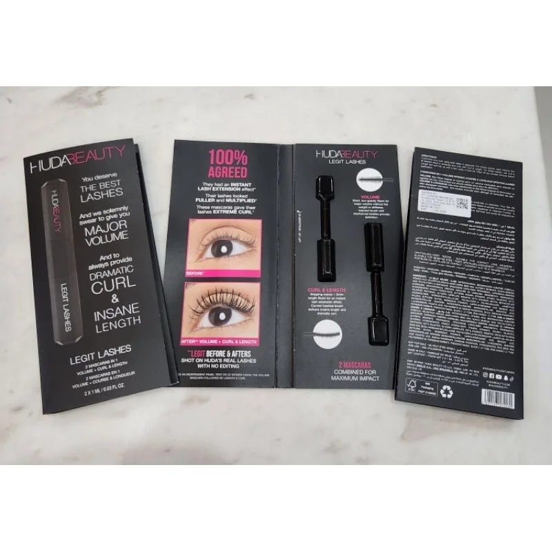 HudaBeauty Light Lashes Mascaras - Sample - Image 4