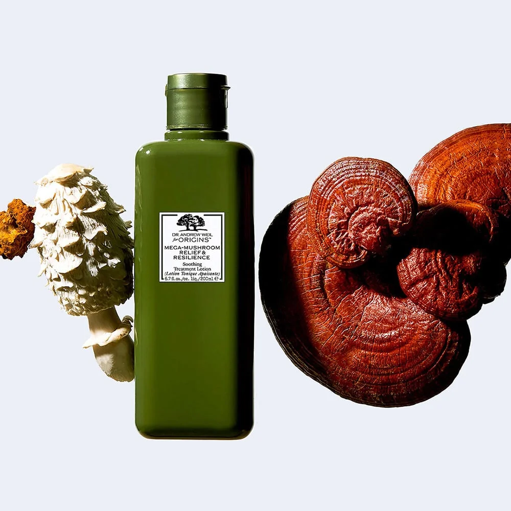 Origins Natural DR. ANDREW WEIL FOR ORIGINS Mega-Mushroom Relief & Resilience Soothing Treatment Lotion - 50ml - Image 5