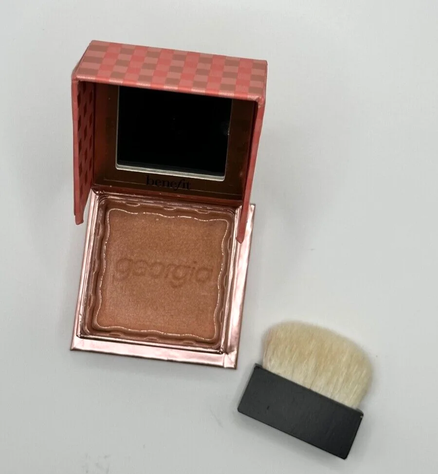 Benefit Georgia Golden Peach Blush Mini - 4.0g - Image 5