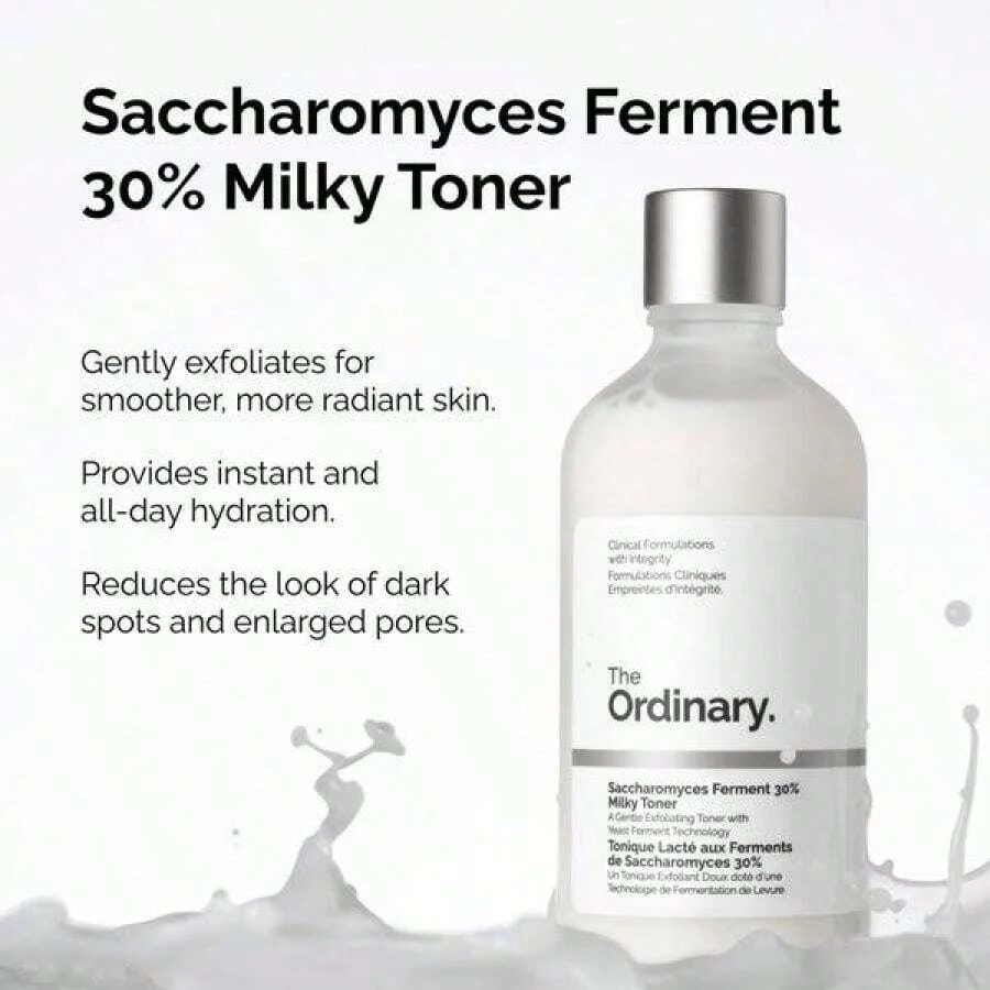 The Ordinary Saccharomyces Ferment 30% Milky Toner - 100ml - Image 4