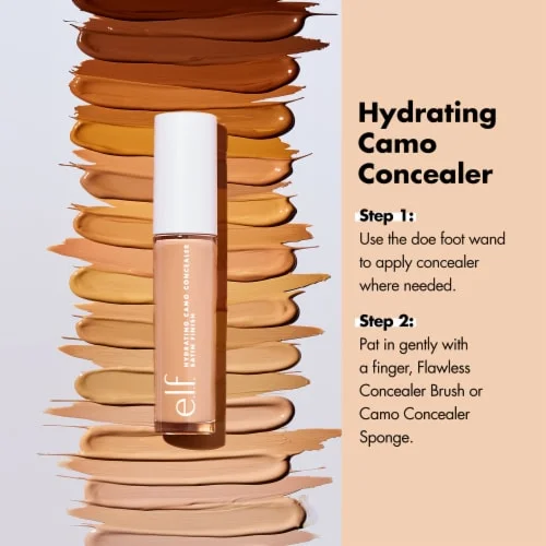 E.L.F Hydrating Camo Concealer - Light Ivory - 6ml - Image 5