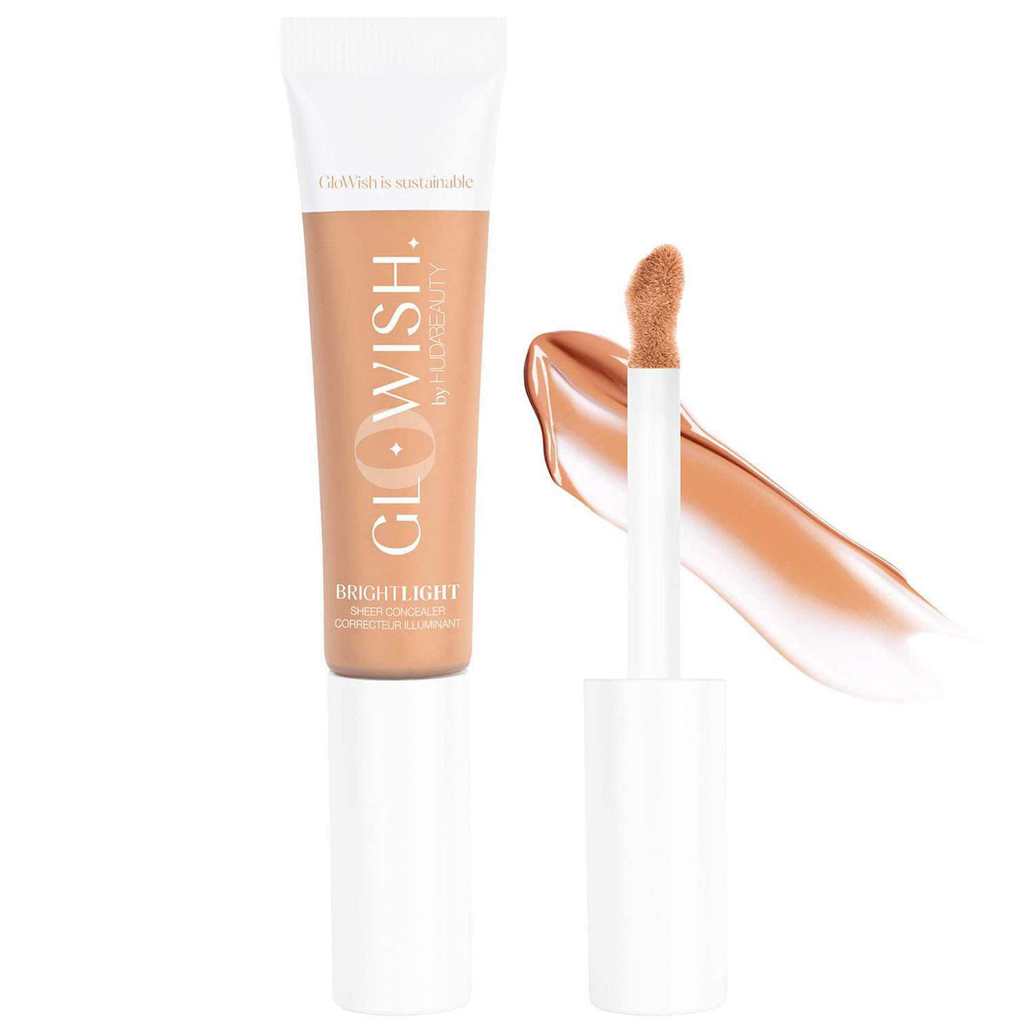 Huda Beauty GloWish Bright Light Sheer Concealer-08 Tan-10.5ml